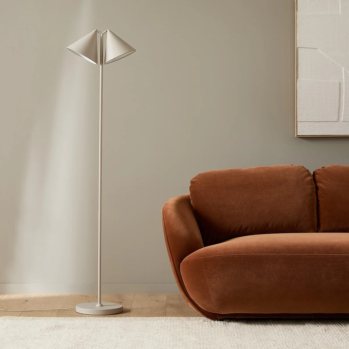 Moke Metal Floor Reading Lamp – image 2