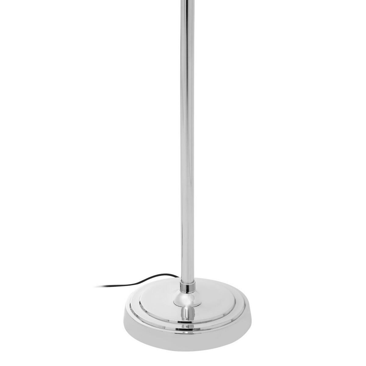 Industrial Silver with Mesh Cage Floor Lamp – image 2