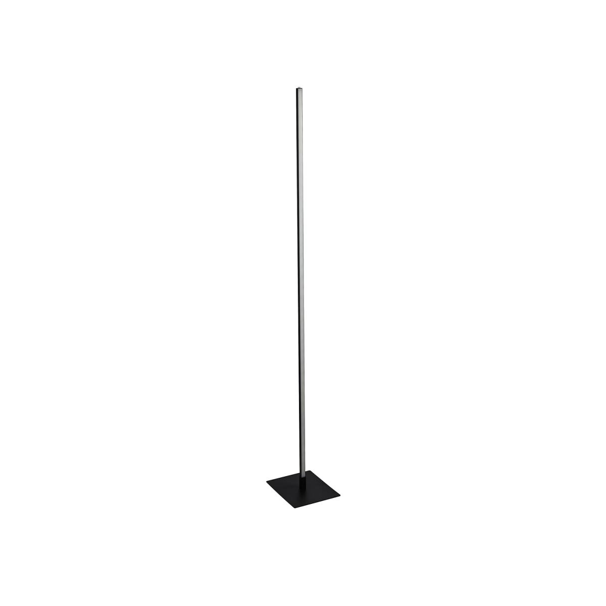 Slimline Black LED Floor Lamp with Temperature Colour Change – image 1