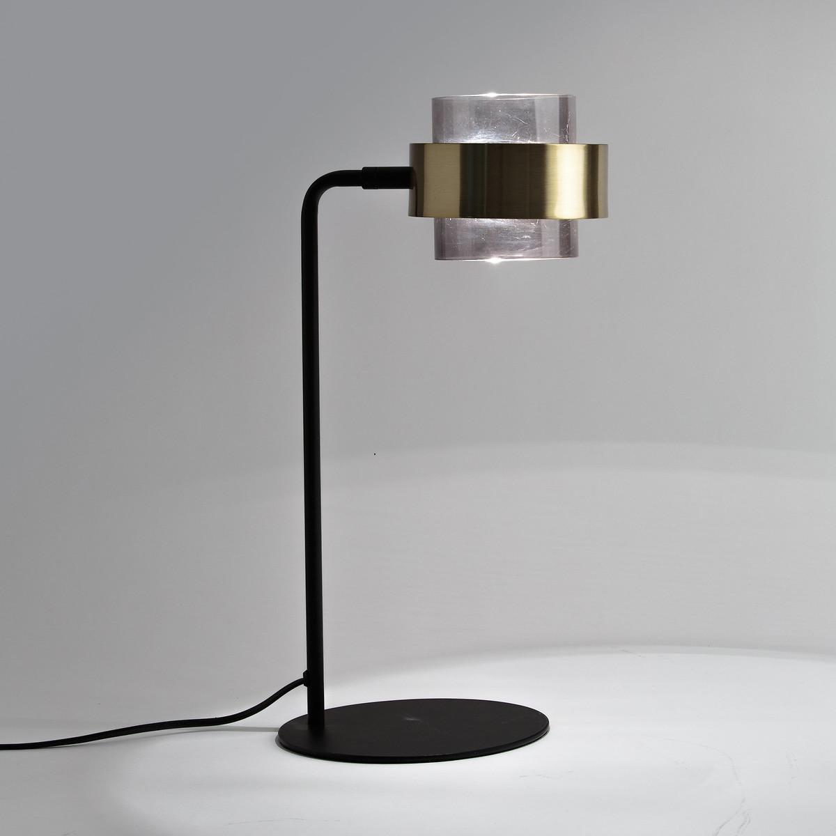 Botello Glass and Metal Table Lamp – image 4
