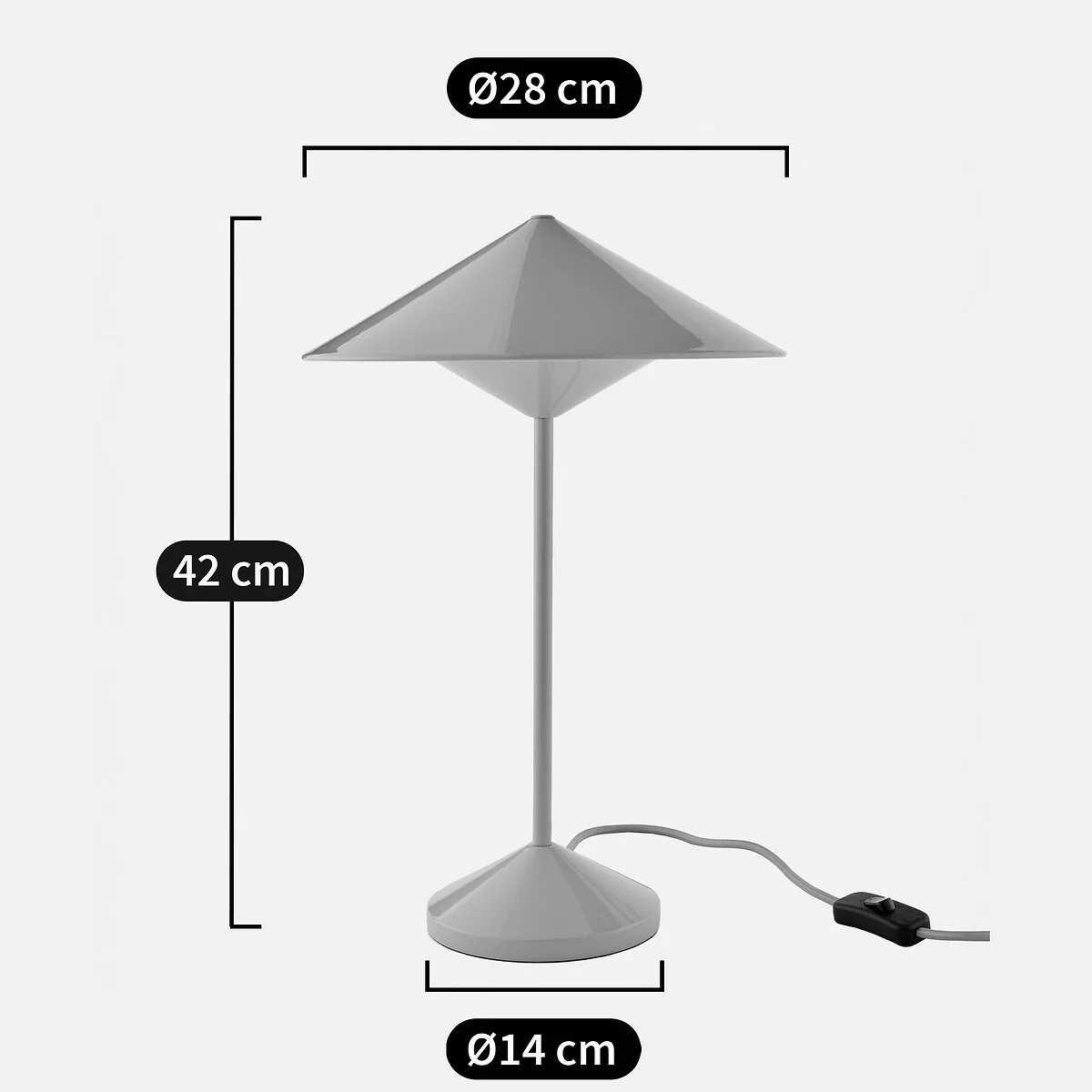 Coney Iron Table Lamp – image 8