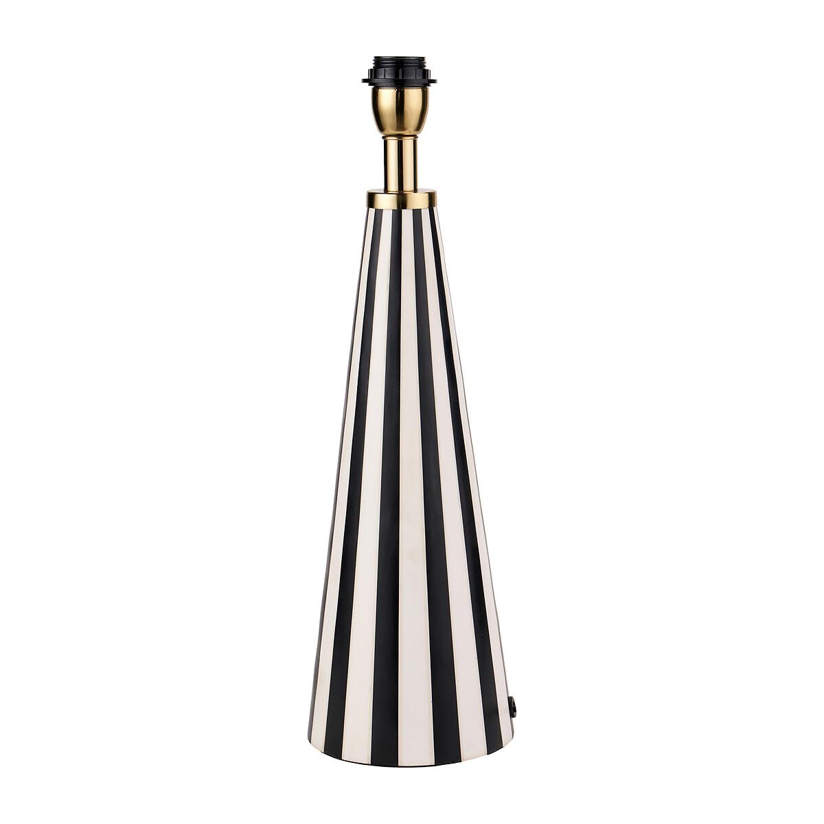 Stripe Conical Resin Table Lamp Base – image 3
