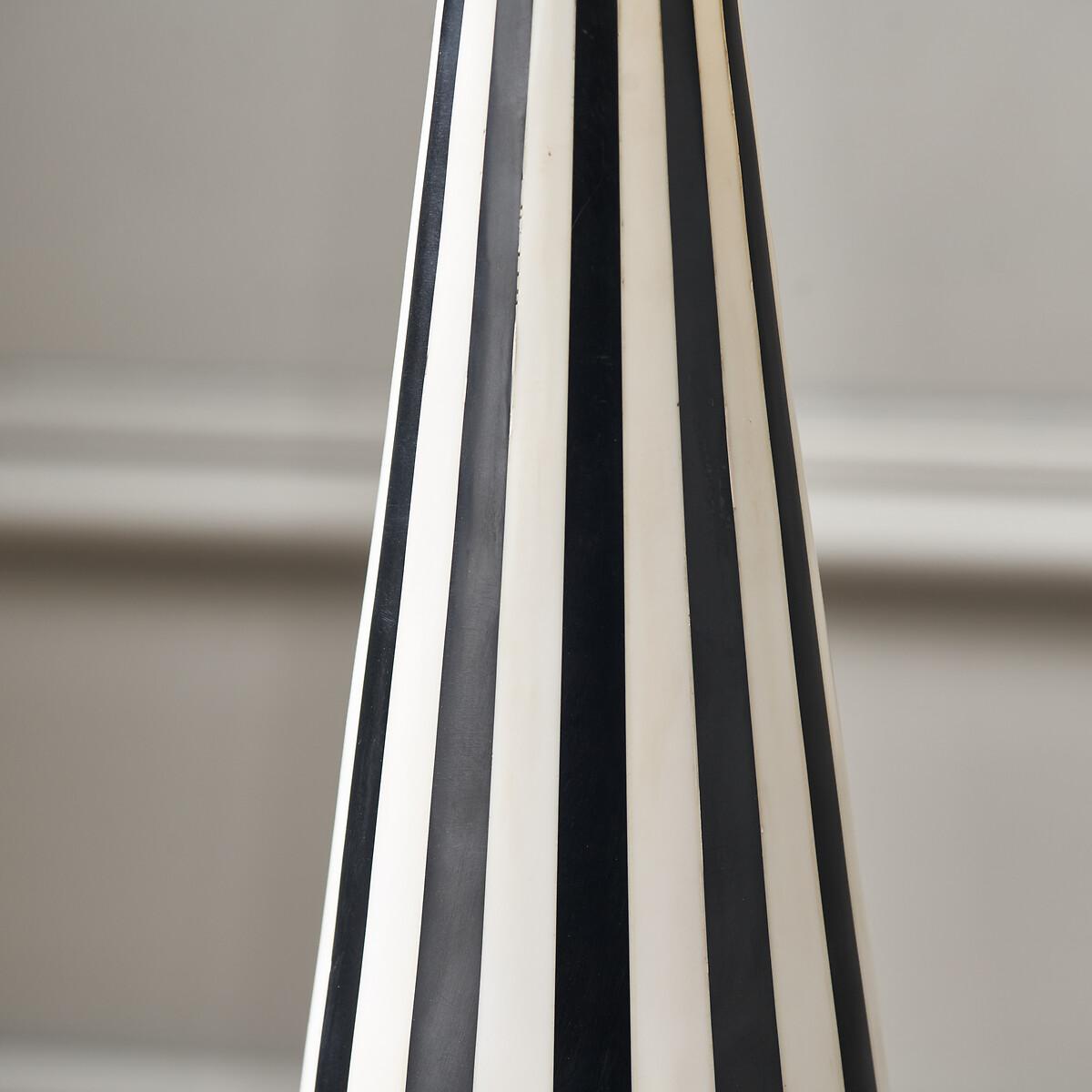 Stripe Conical Resin Table Lamp Base – image 5