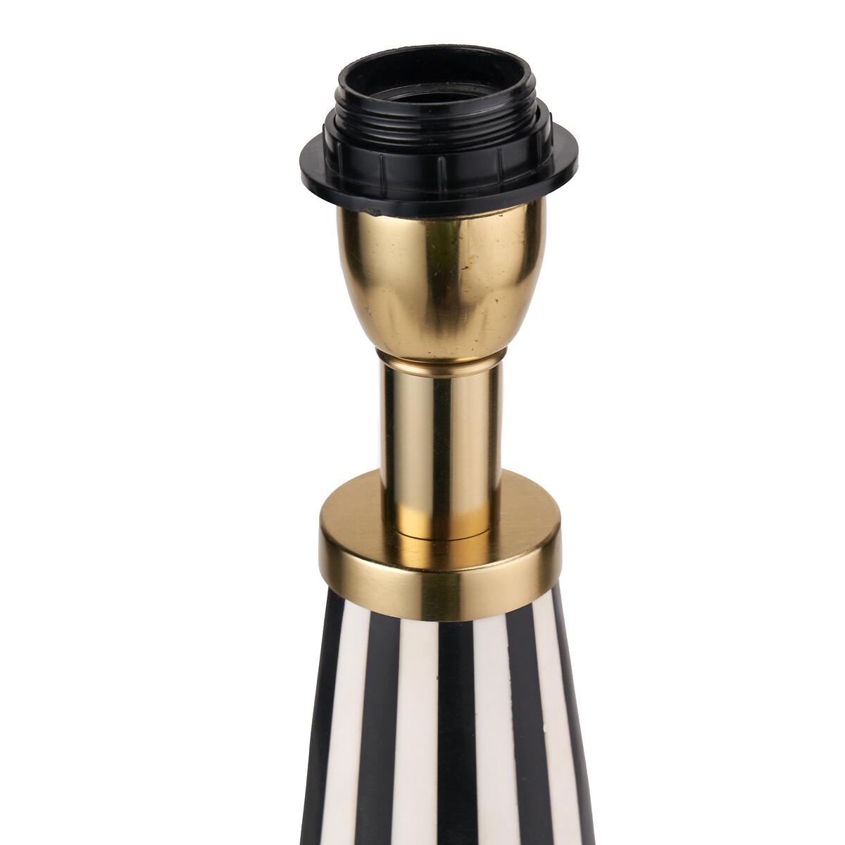 Stripe Conical Resin Table Lamp Base – image 6