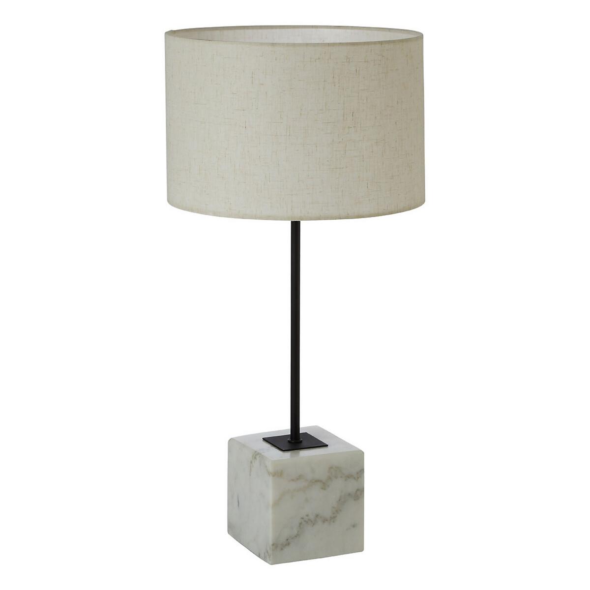 Contemporary Style Iron with Marble Base Table Lamp – image 2
