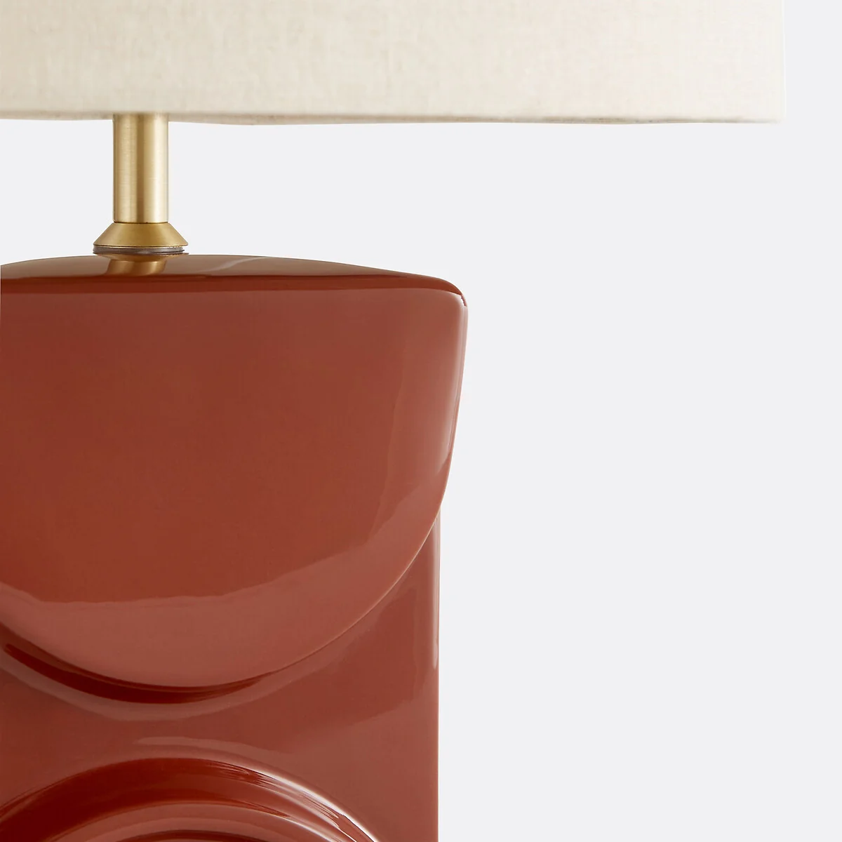 Topia Ceramic & Linen Table Lamp – image 4