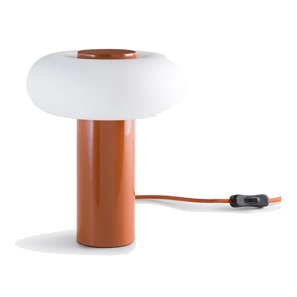 Omer Iron/opaline Metal Table Lamp H25.6 cm – image 1