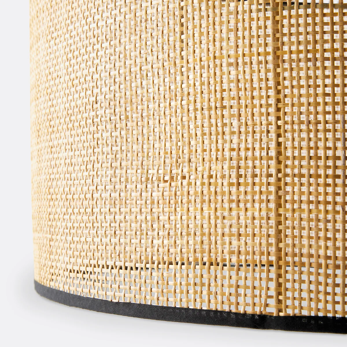 Cara Metal & Cane Floor Lamp – image 4