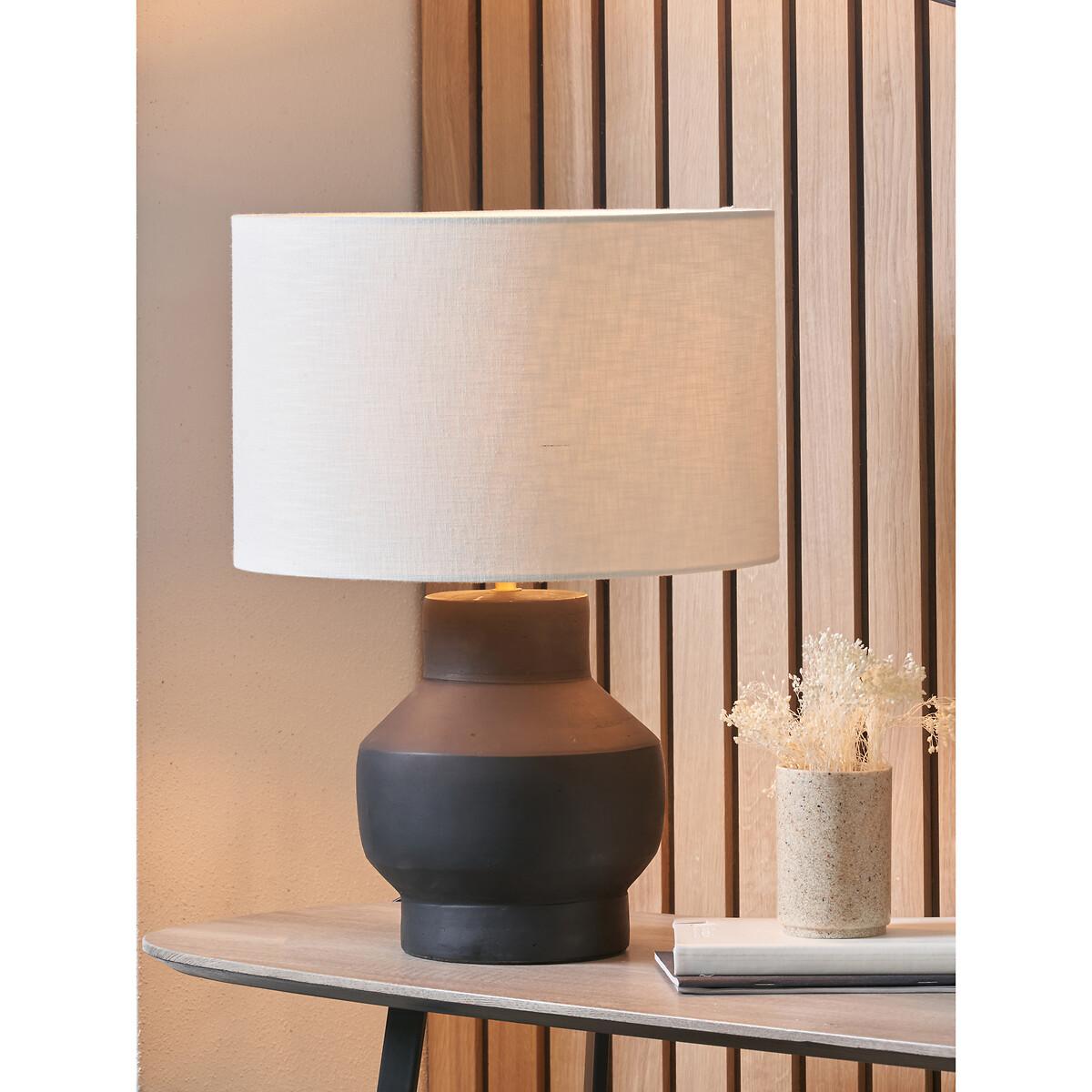 Icarus Urn Terracotta Table Lamp Base – image 1