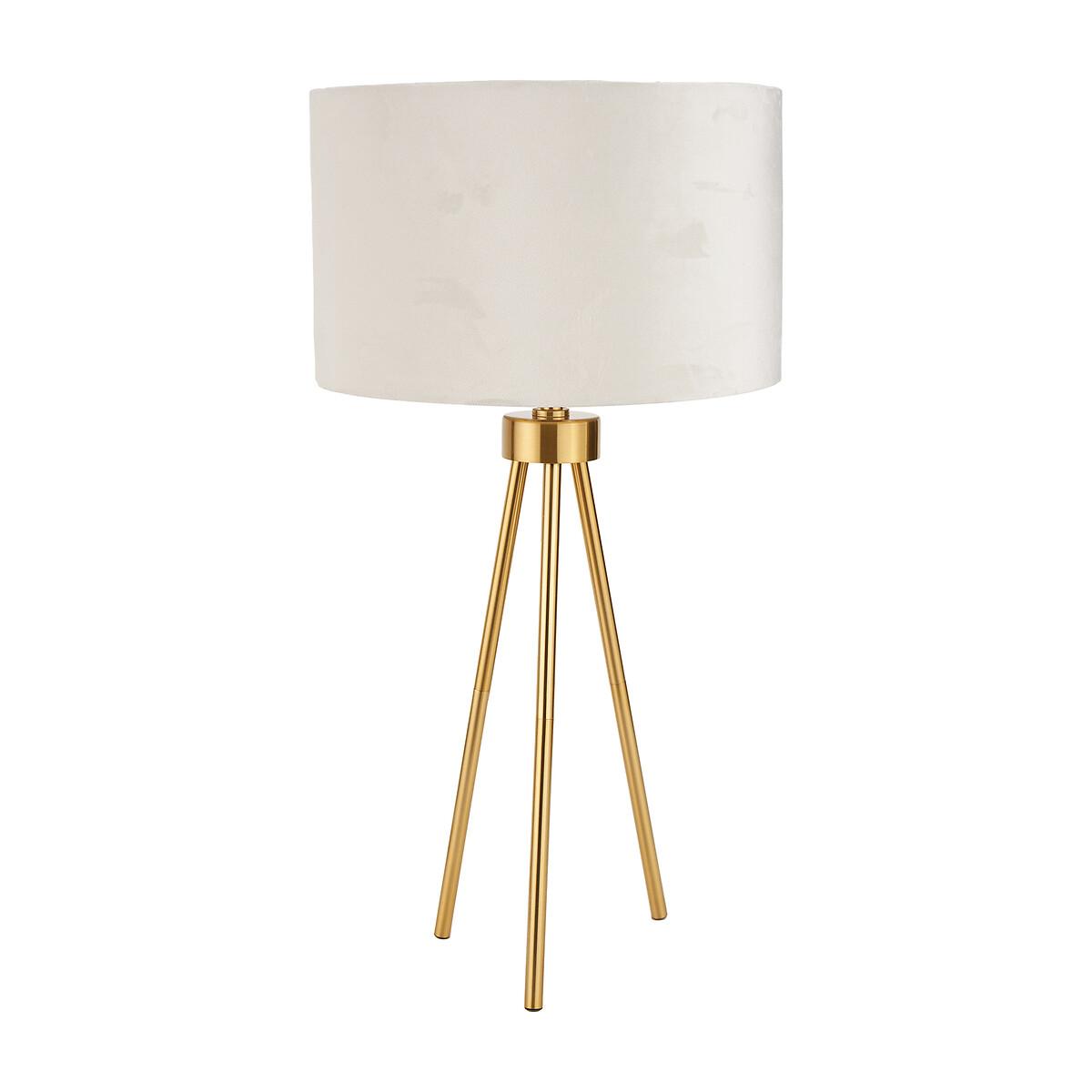 Brushed Brass Tripod Table Lamp – image 3