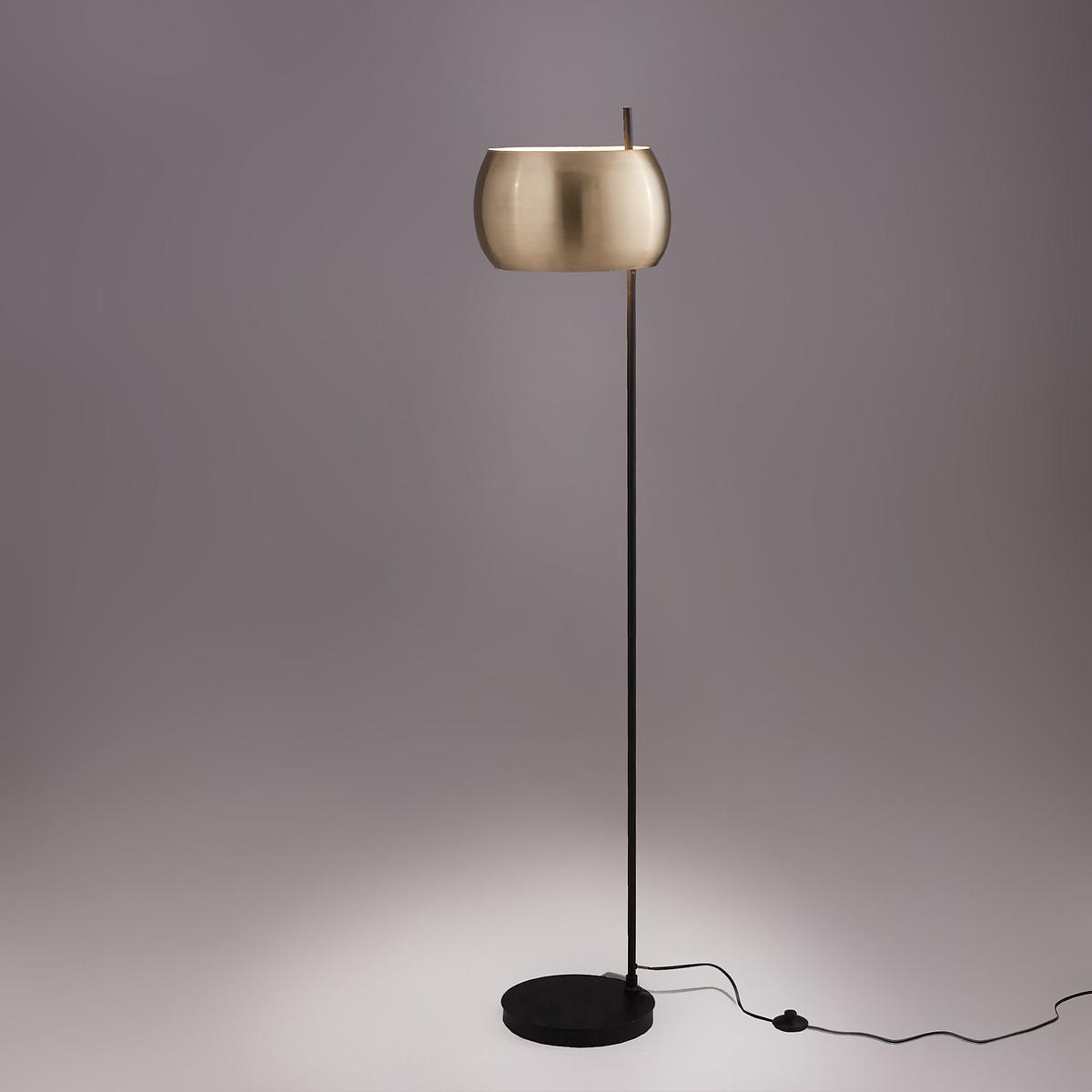 Elori Black & Brass Floor Lamp – image 2