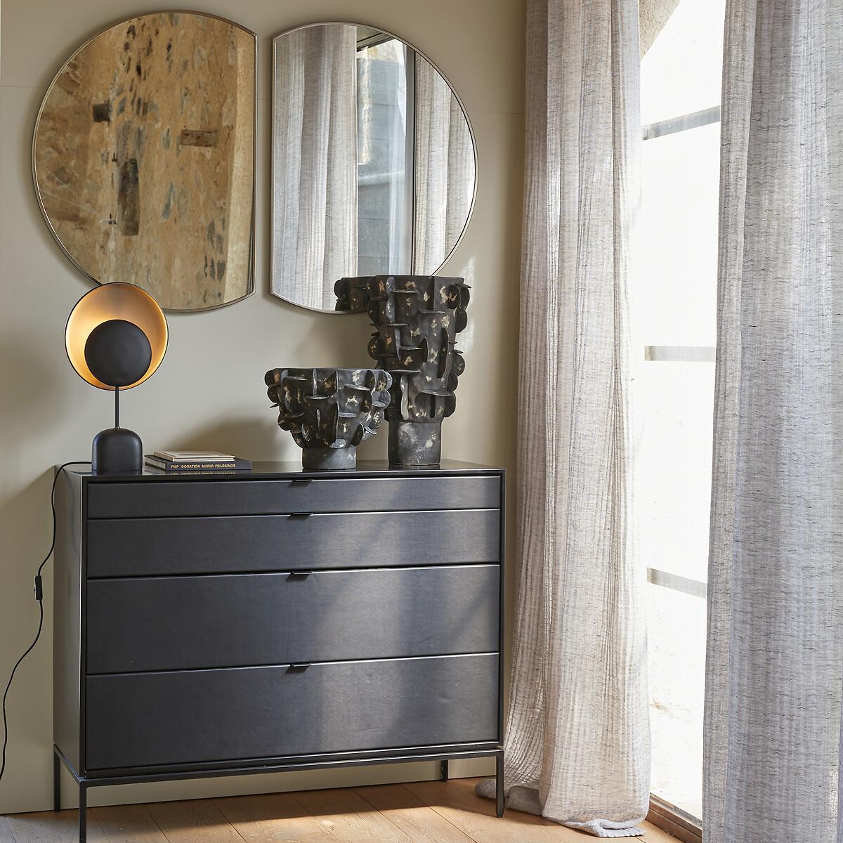 Naton Black and Mocha Metal Table Lamp – image 6