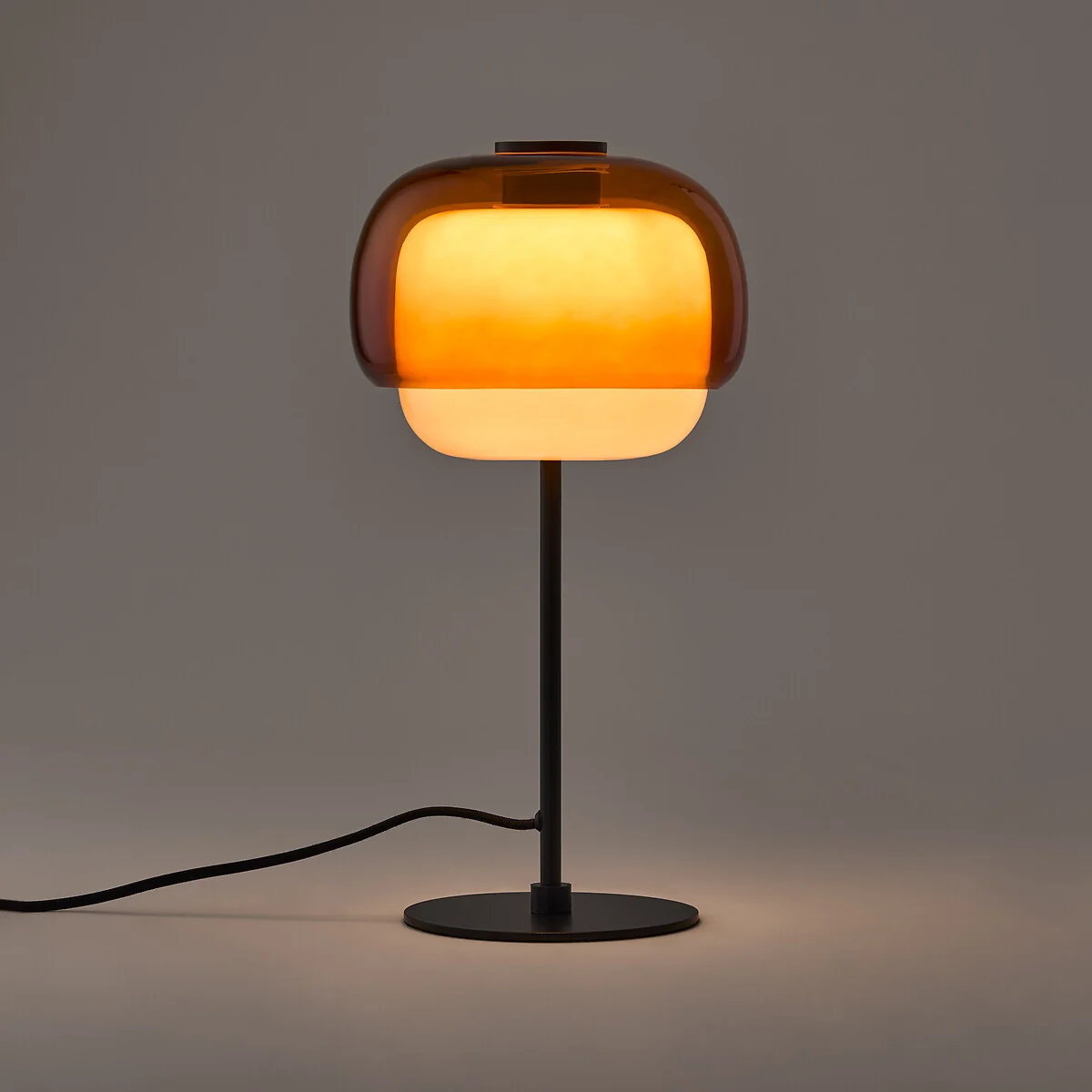 Kinoko Table Lamp in Coloured Glass – image 3