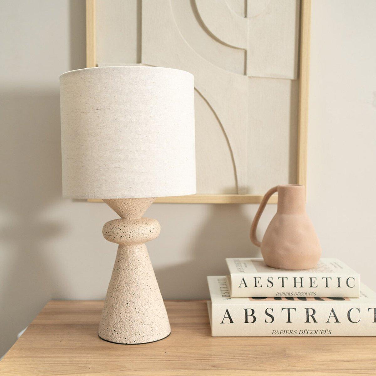 Cement Effect Table Lamp – image 2