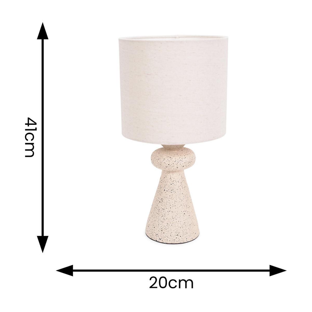 Cement Effect Table Lamp – image 4