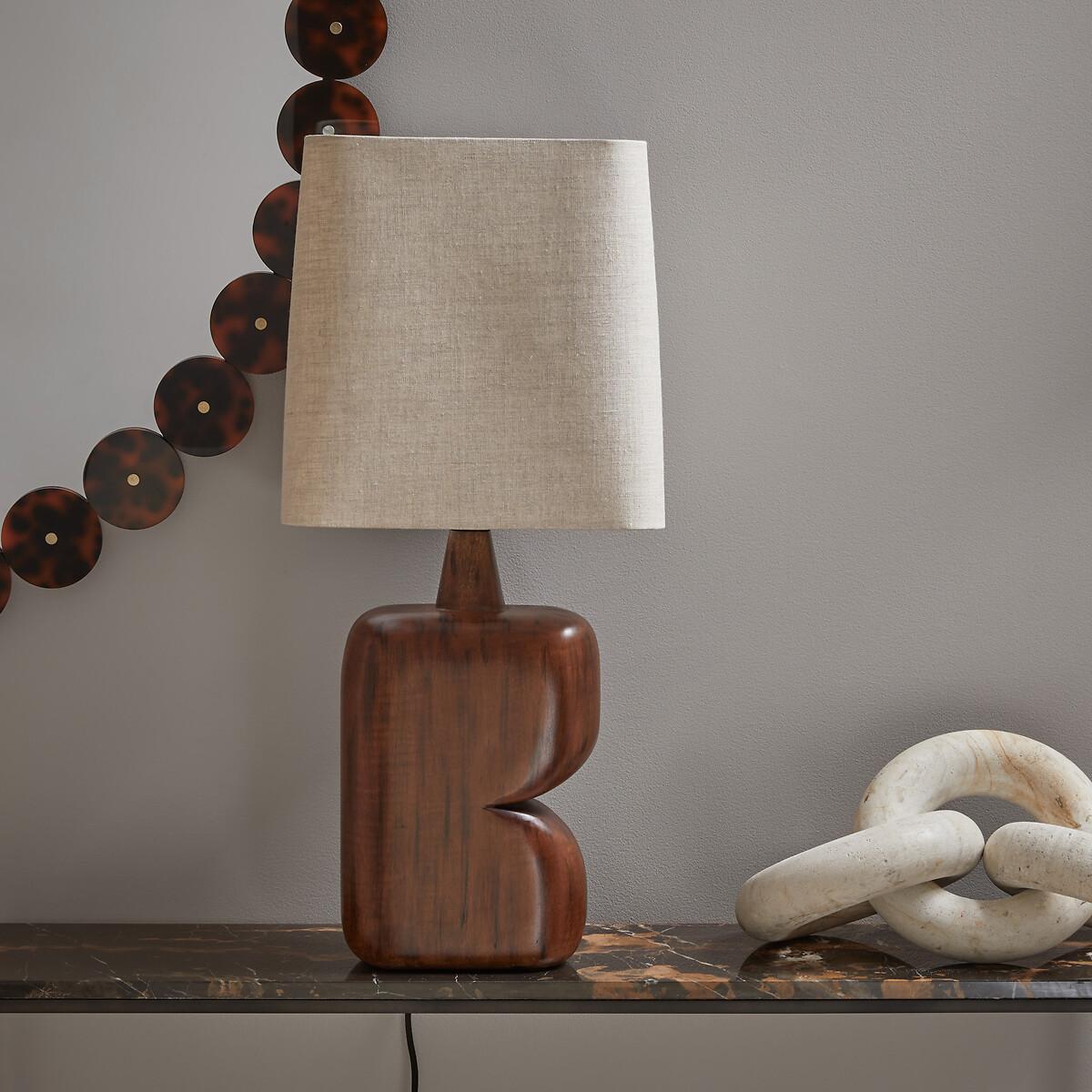 Gyra Mango Table Lamp with Linen Shade – image 2