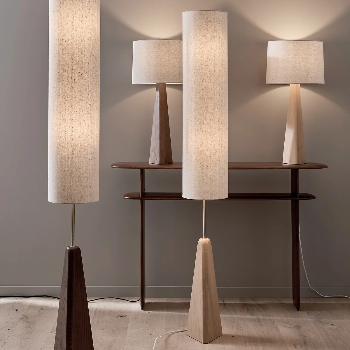 Nestwood Solid Oak Floor Lamp – image 7