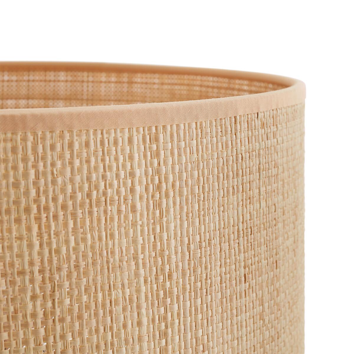 Rabano Ceramic and Raffia Table Lamp – image 3