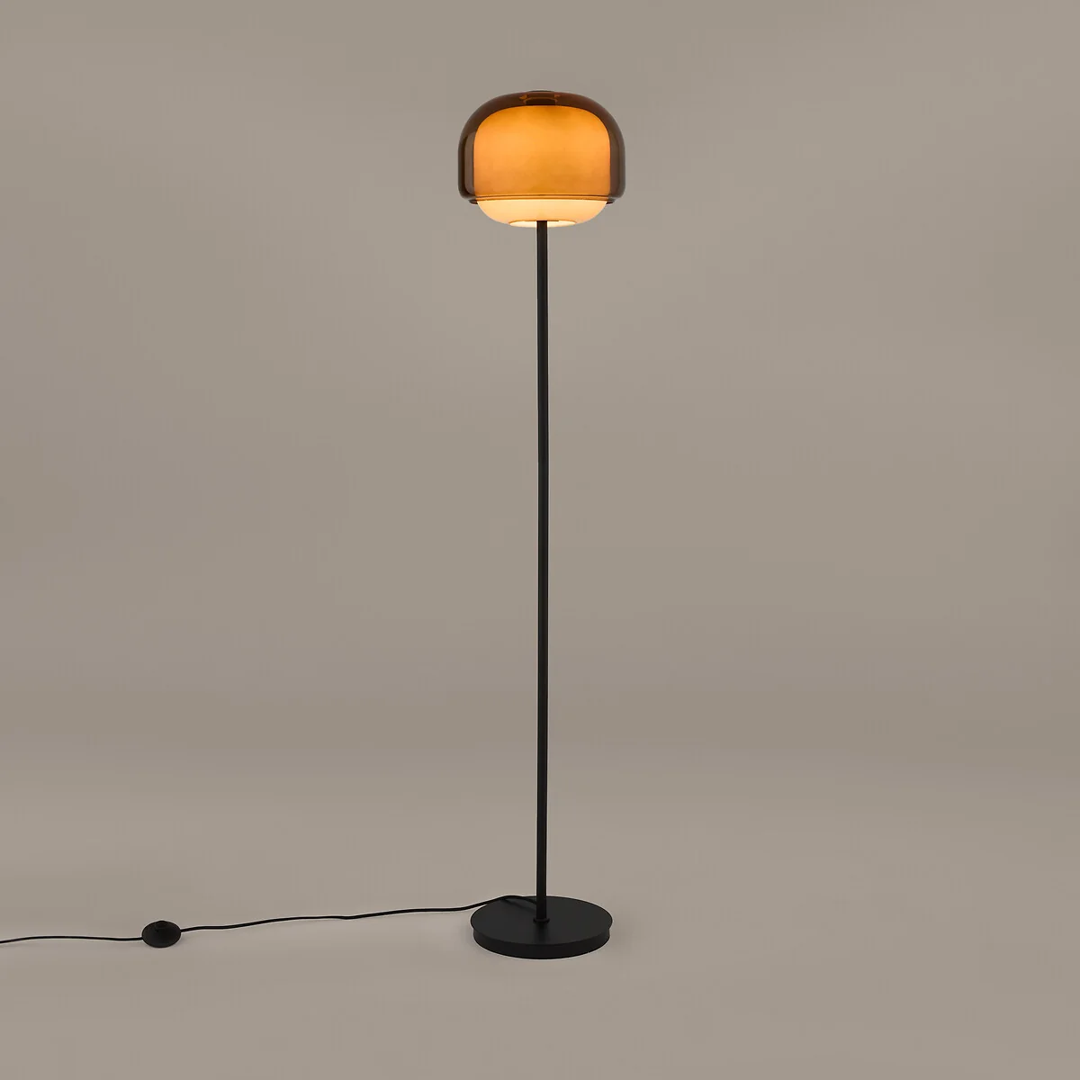 Kinoko Floor Lamp in Coloured Glass – image 2