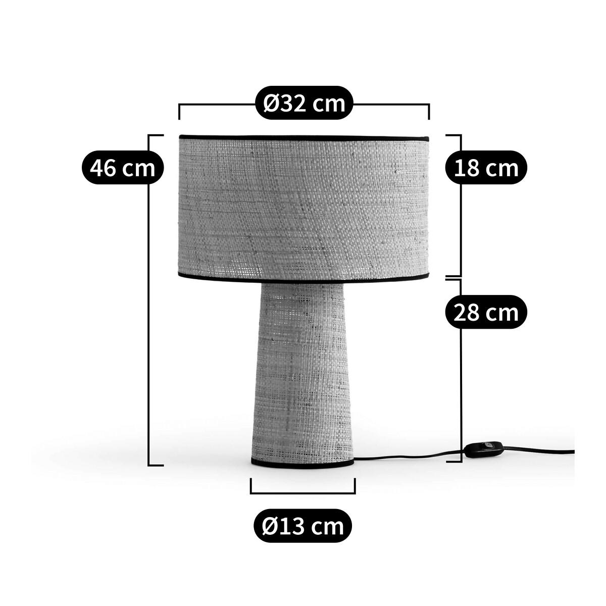 Dolkie Raffia Table Lamp – image 8