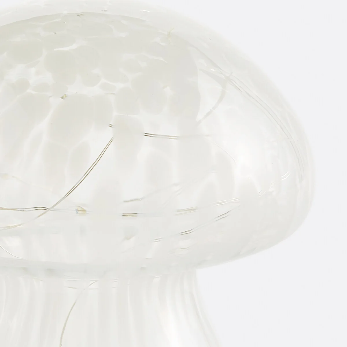 Onoki Decorative LED Mushroom Lamp in Glass – image 5