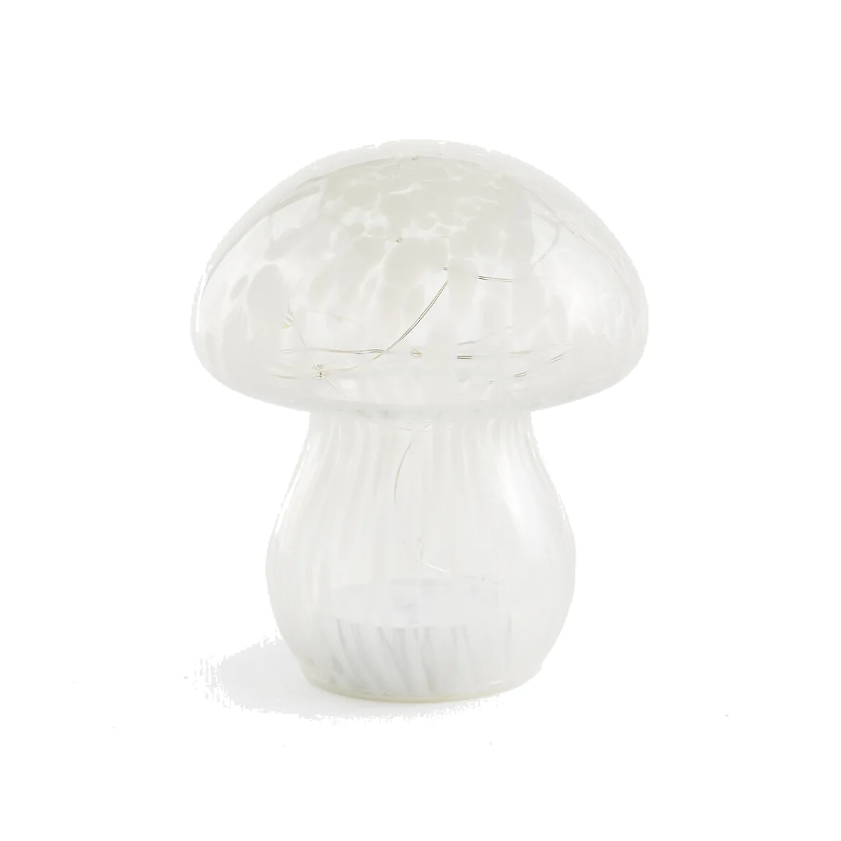 Onoki Decorative LED Mushroom Lamp in Glass – image 1