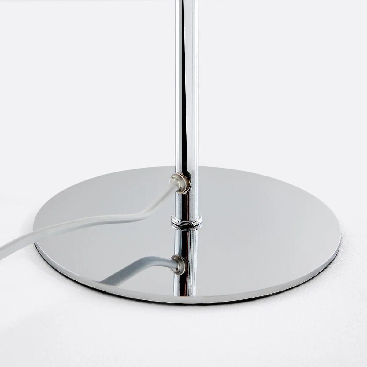 Mushroom Table Lamp in Chrome Metal Capi – image 6