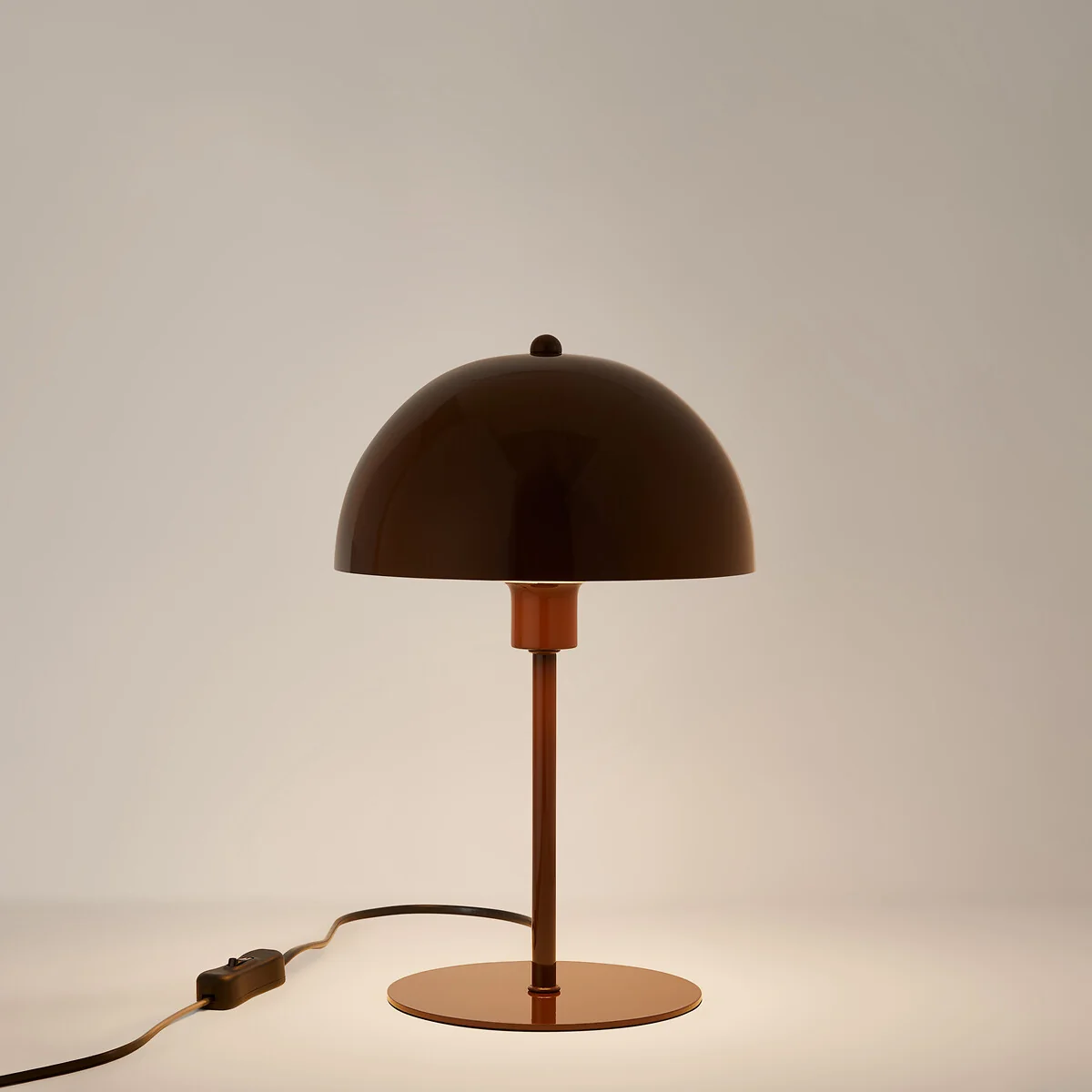 Table Lamp Mushroom Shape in Iron Metal Capi – image 3