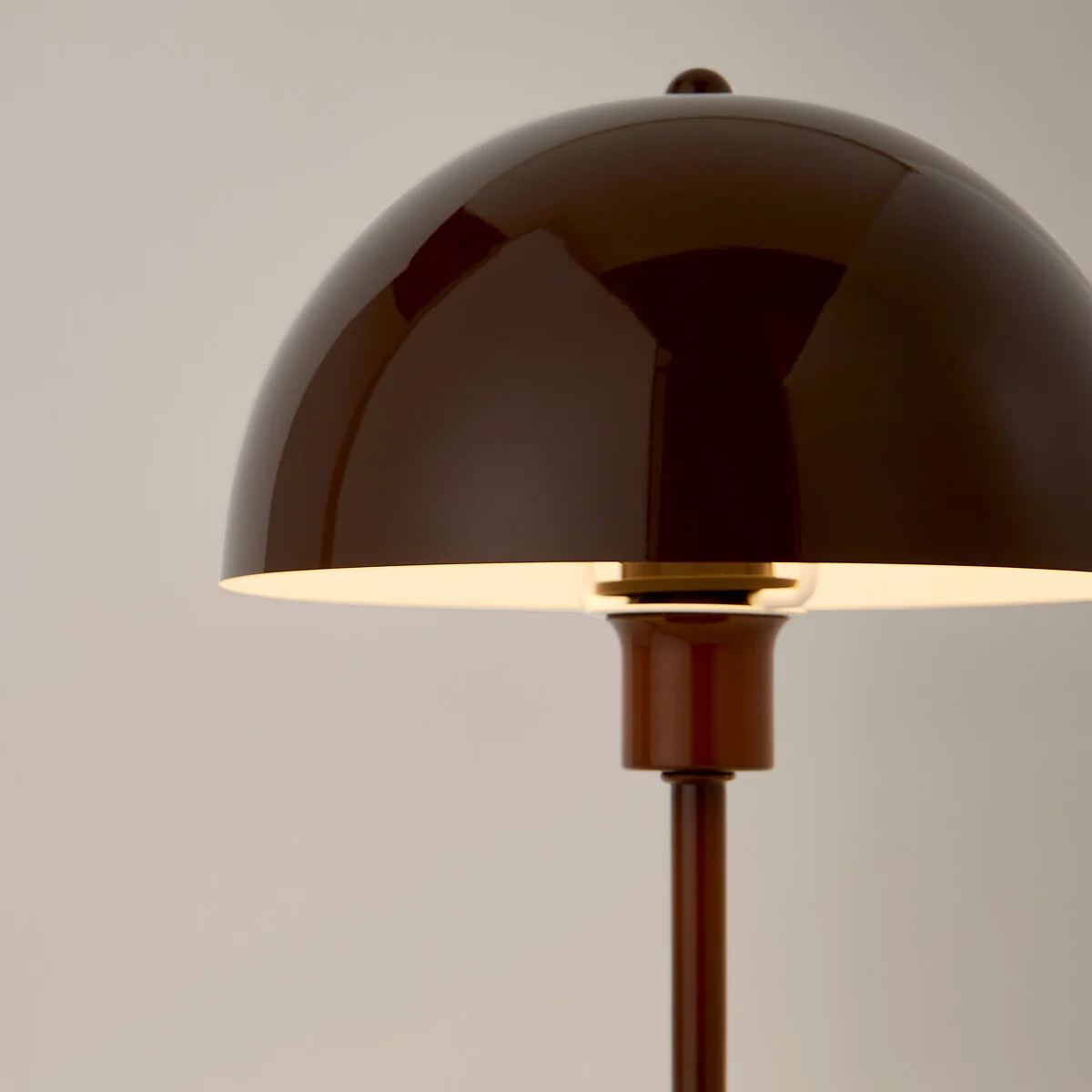 Table Lamp Mushroom Shape in Iron Metal Capi – image 4