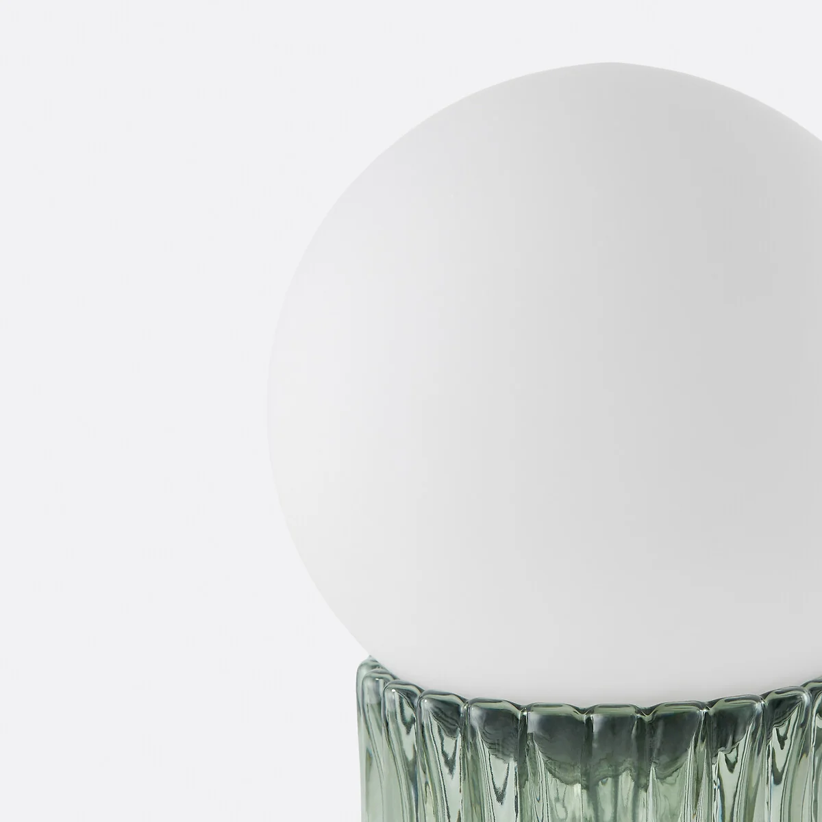 Dima Opaline & Coloured / Streaked Glass Lamp – image 5