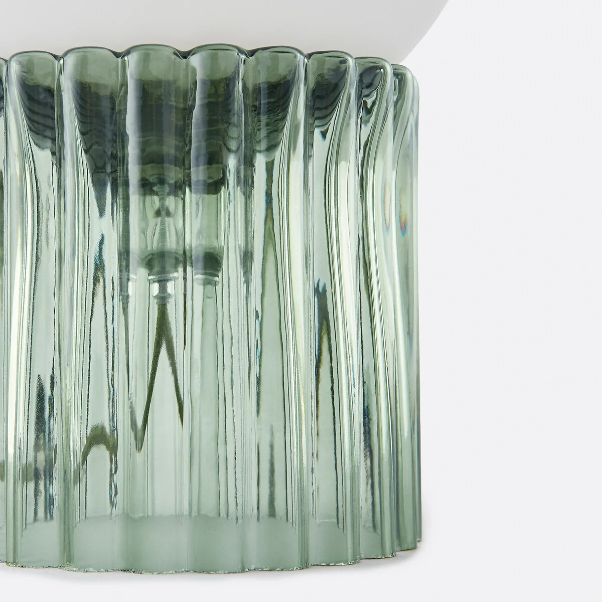 Dima Opaline & Coloured / Streaked Glass Lamp – image 6