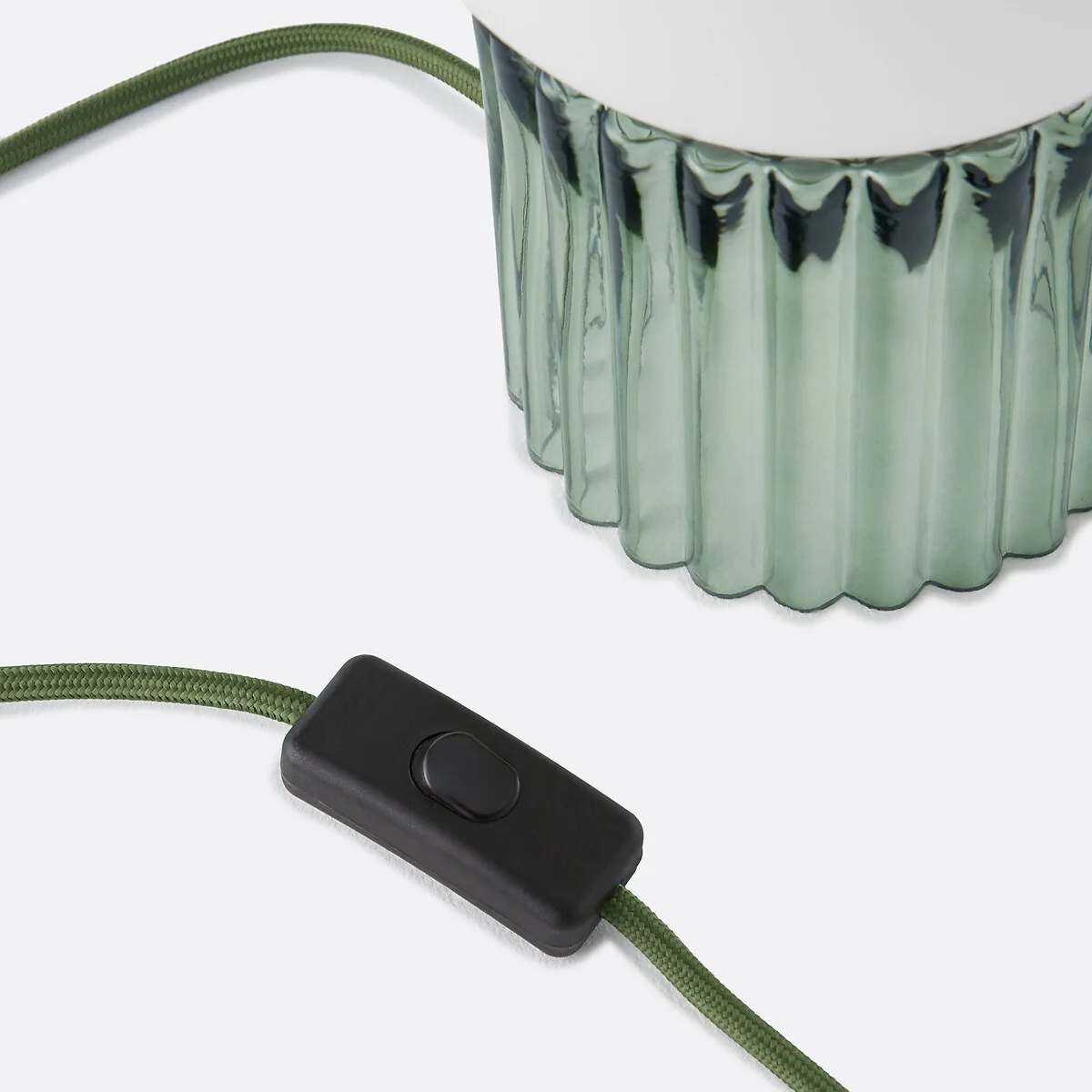 Dima Opaline & Coloured / Streaked Glass Lamp – image 7