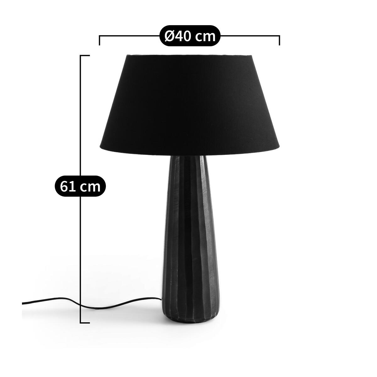 Lotka Engraved Metal Table Lamp – image 8