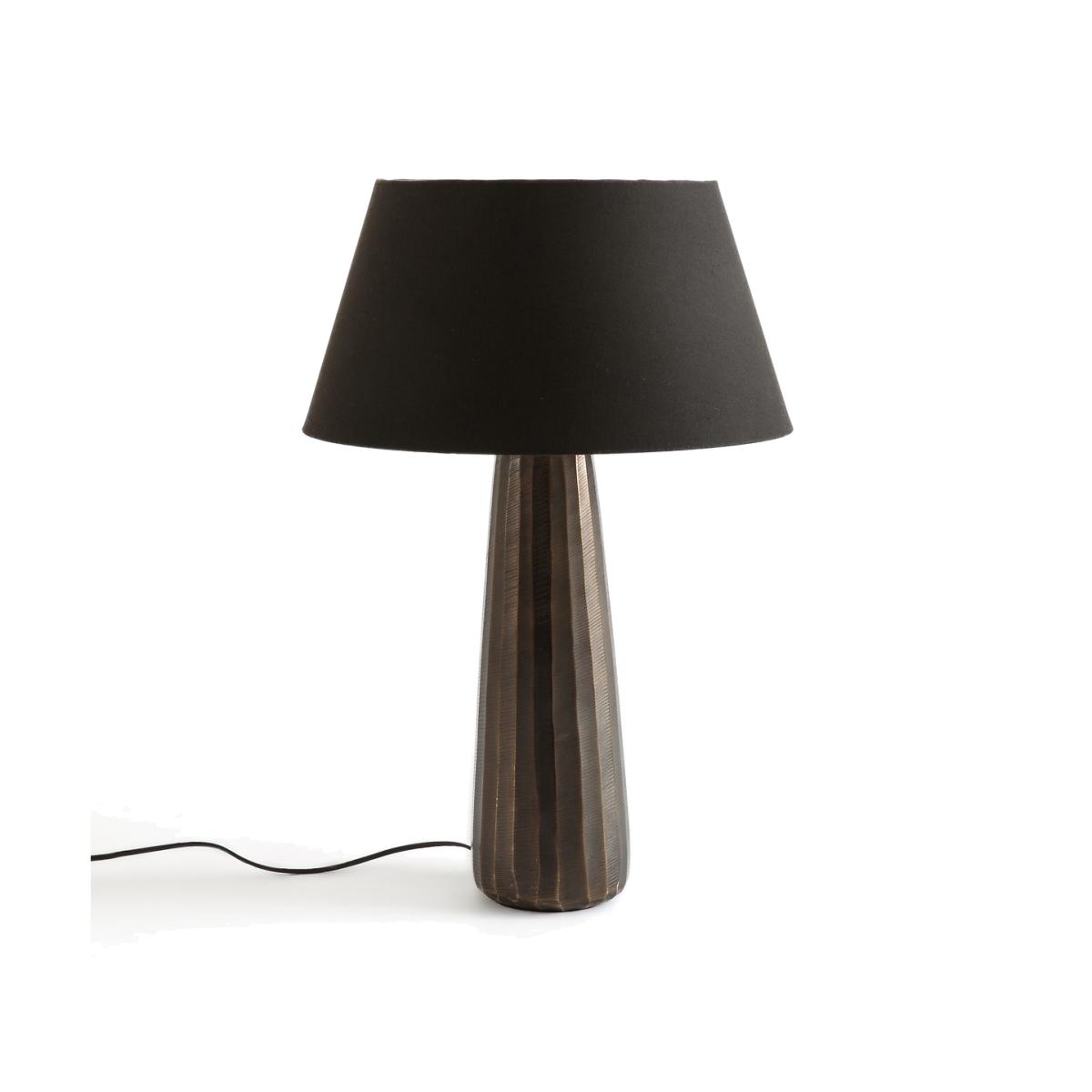 Lotka Engraved Metal Table Lamp – image 1