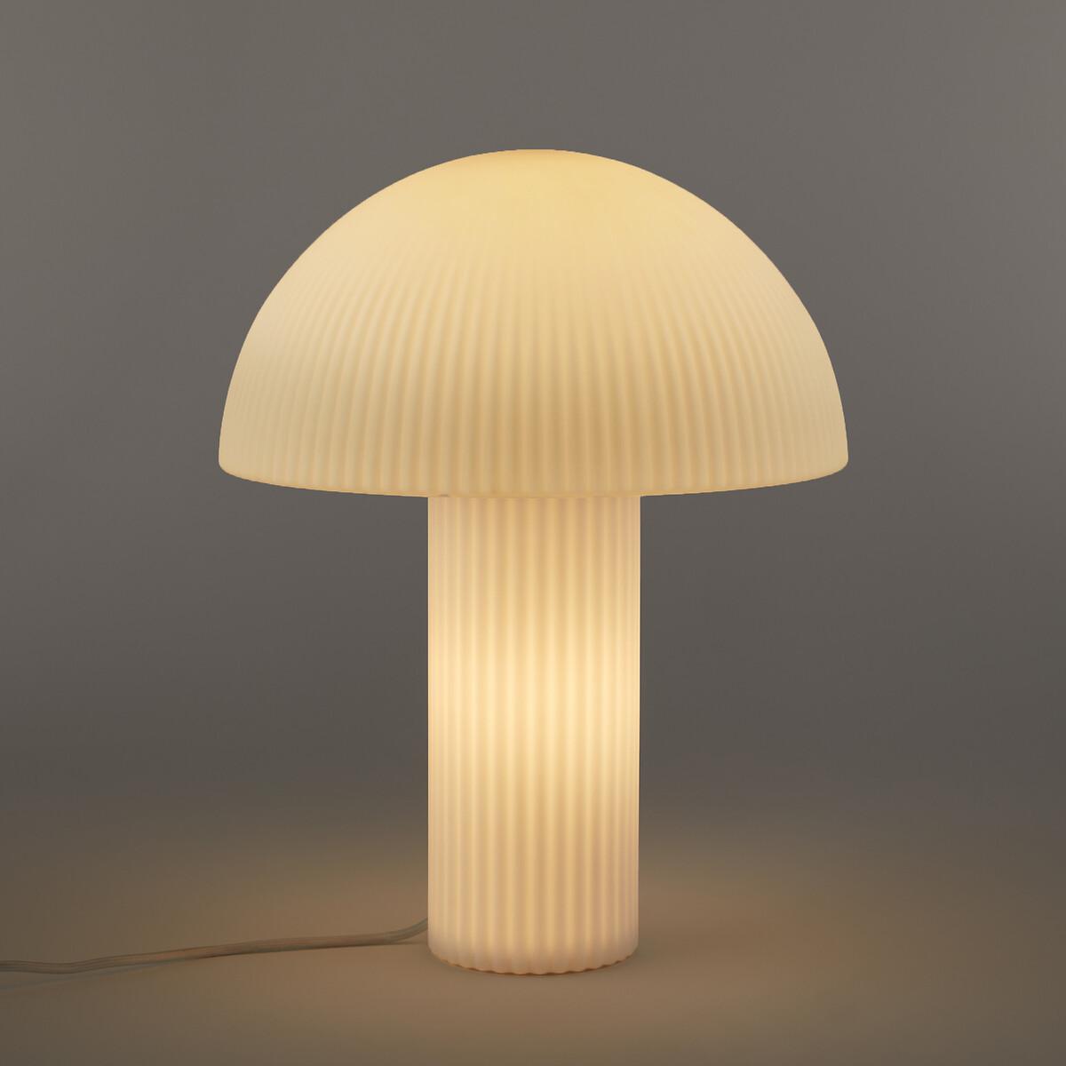 Loulou Striated Opaline Glass Table Lamp – image 2