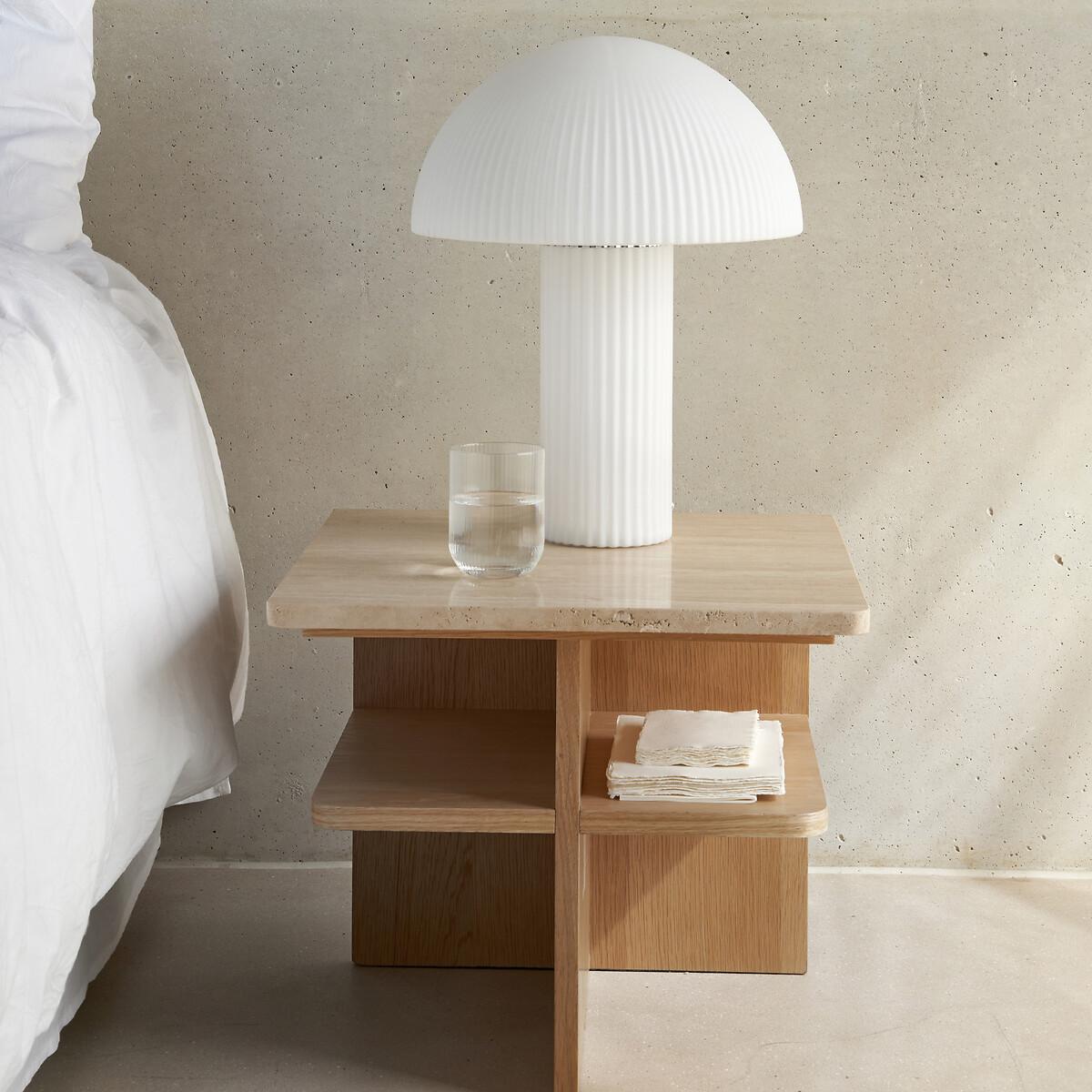 Loulou Striated Opaline Glass Table Lamp – image 4