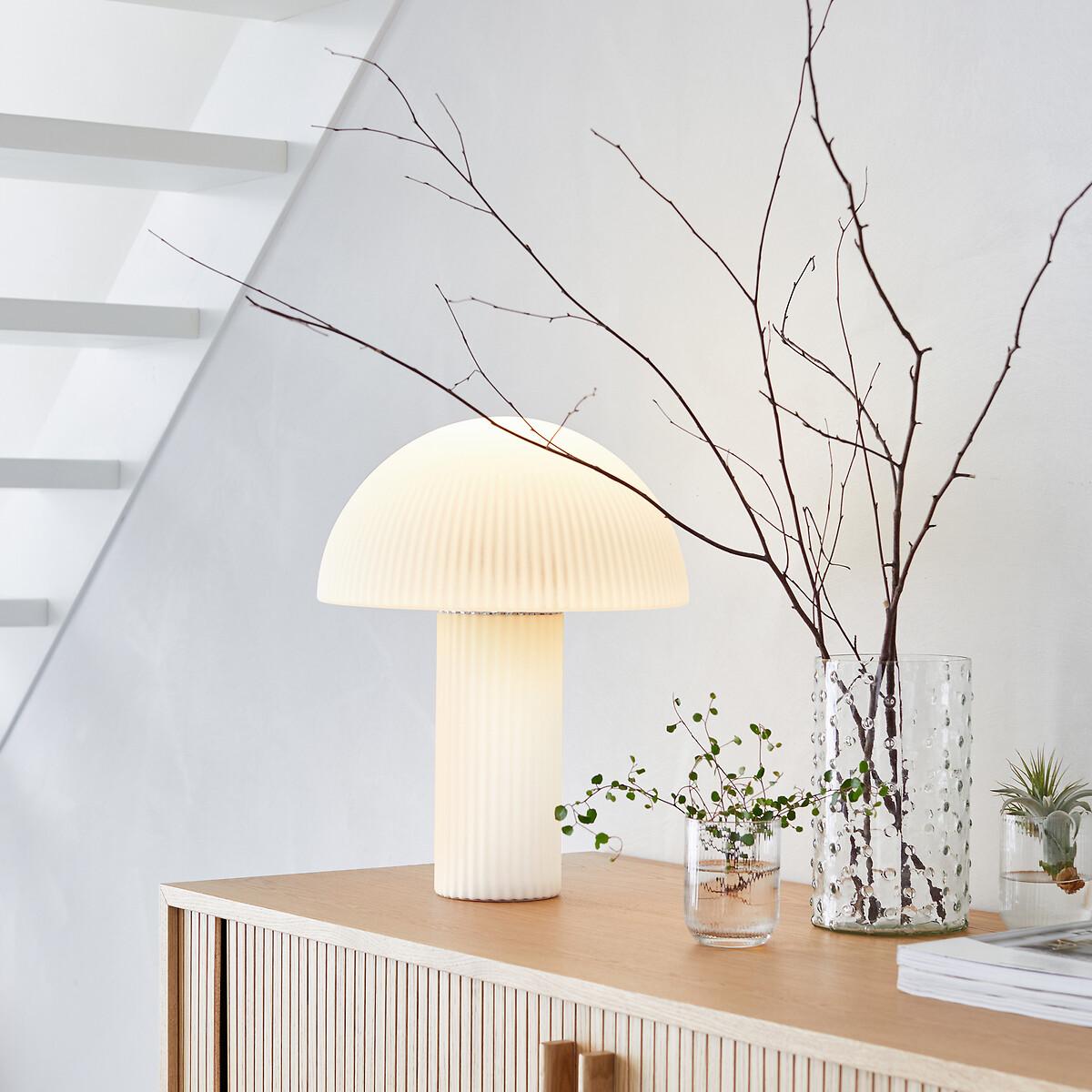 Loulou Striated Opaline Glass Table Lamp – image 8