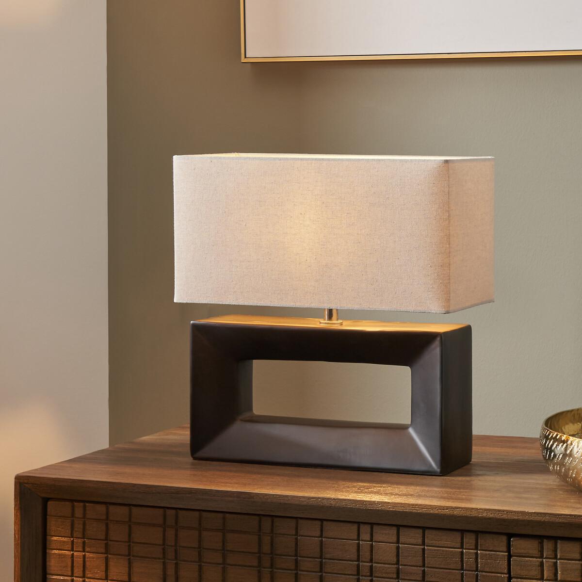 Ceramic Rectangular Table Lamp – image 1