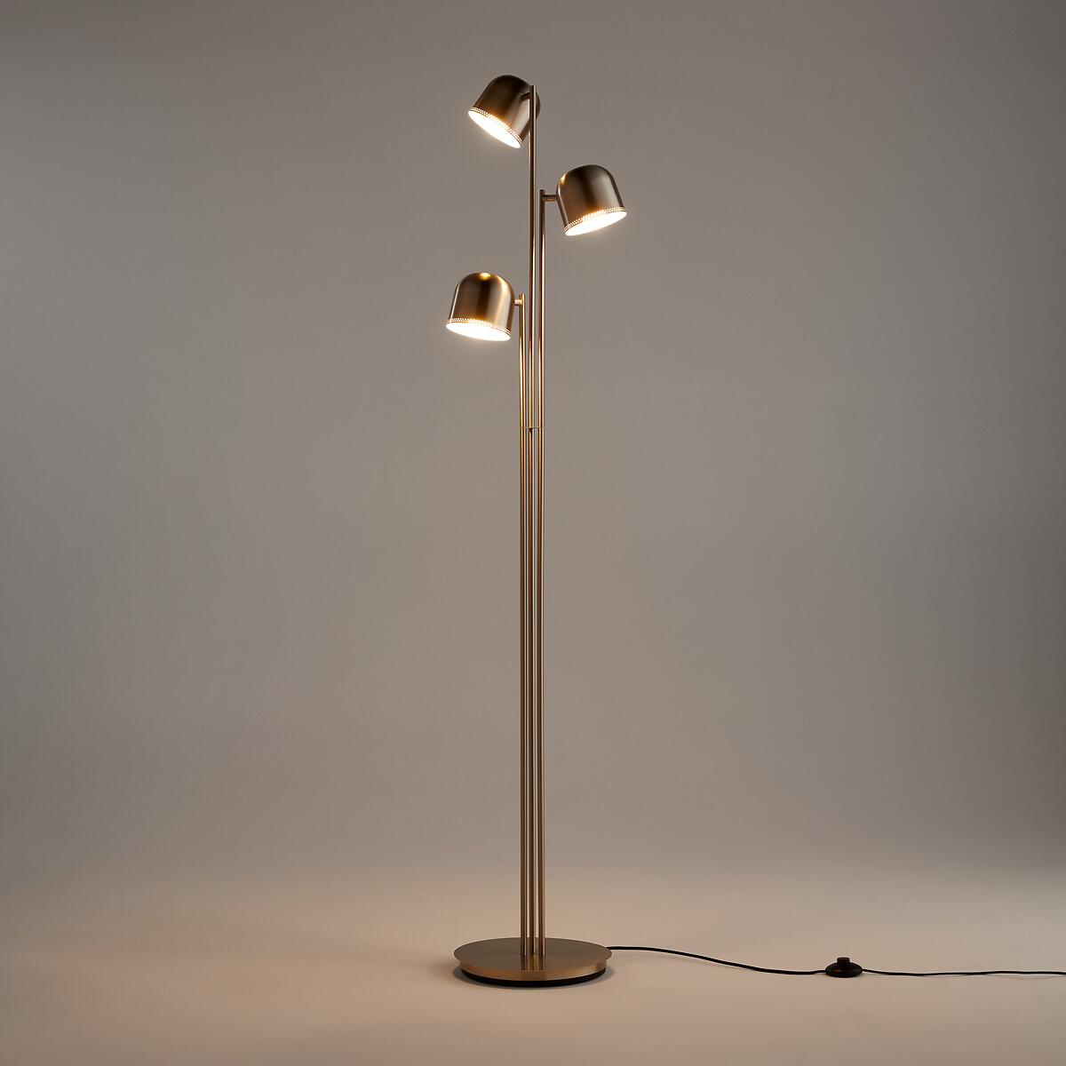 Marlo Satin Nickel Adjustable Floor Lamp – image 2