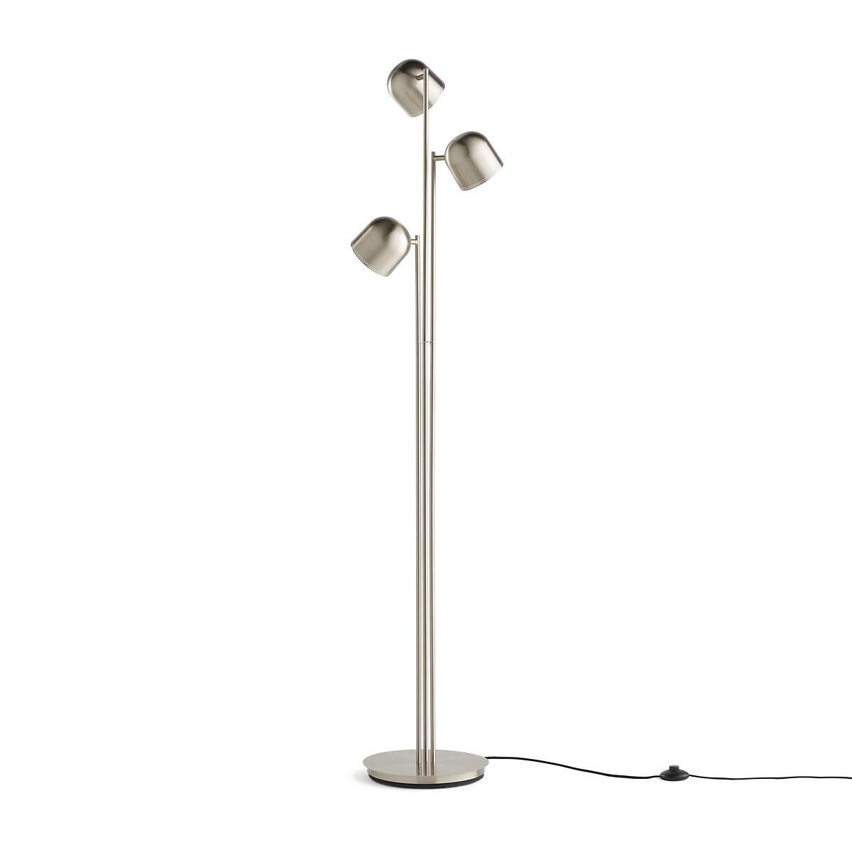 Marlo Satin Nickel Adjustable Floor Lamp – image 4