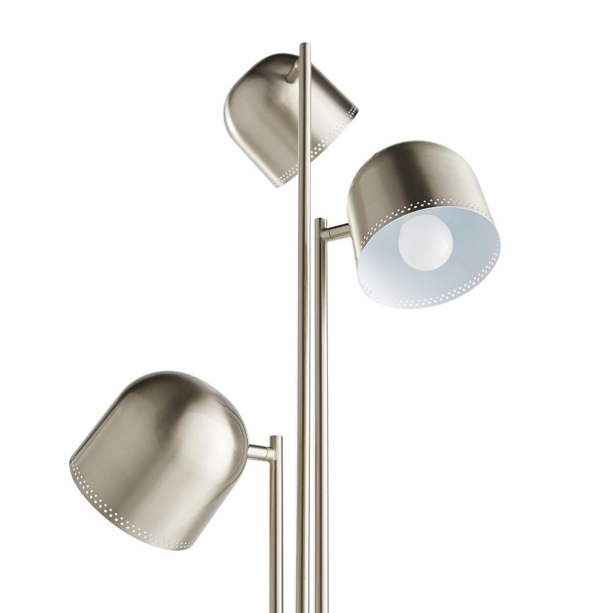 Marlo Satin Nickel Adjustable Floor Lamp – image 5