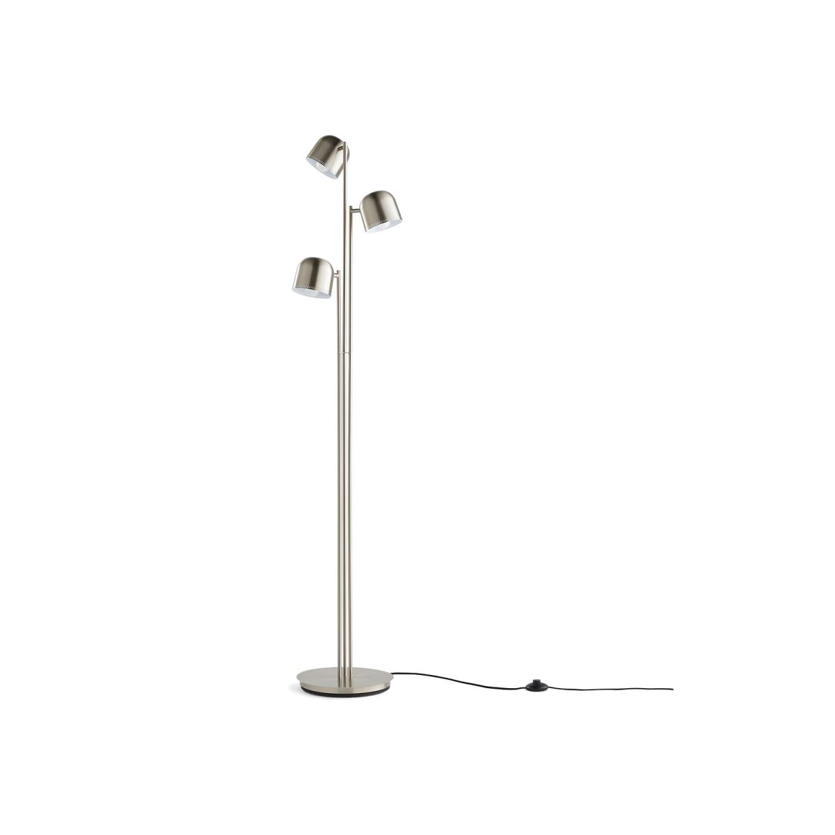 Marlo Satin Nickel Adjustable Floor Lamp – image 1