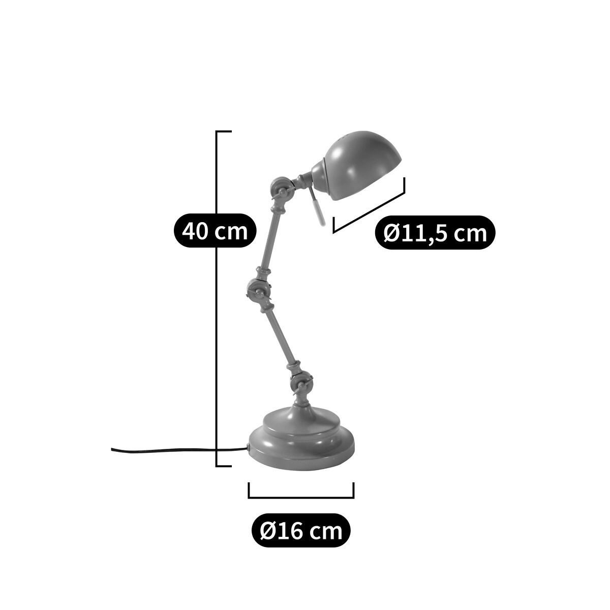 Kikan Industrial Style Metal Desk Lamp – image 8