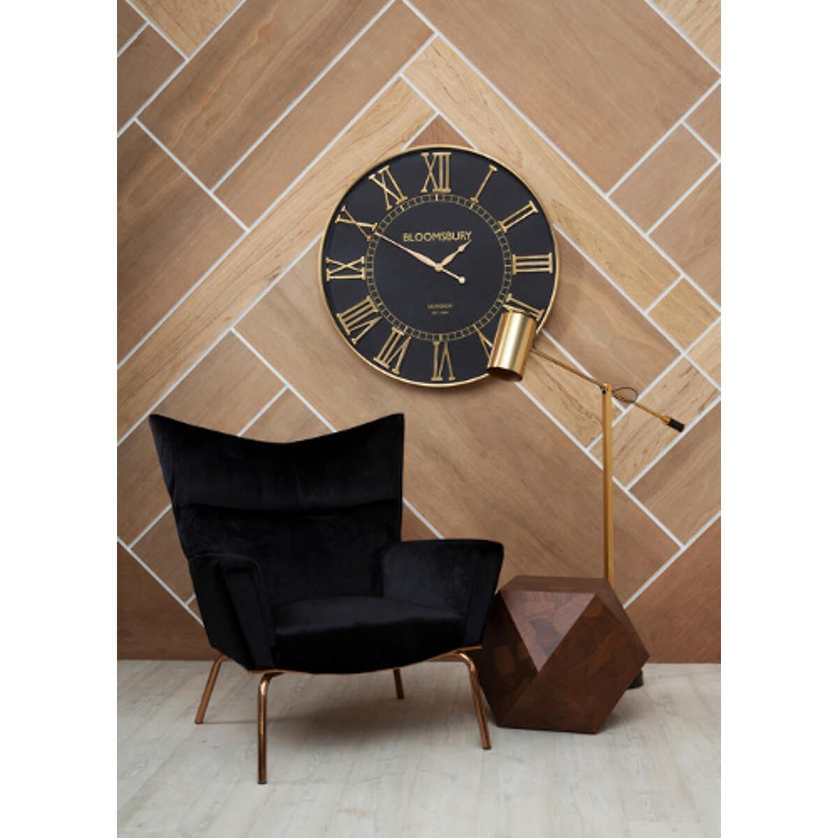Warm Gold with Black Contrast Base Vintage Style Task Floor Lamp – image 7