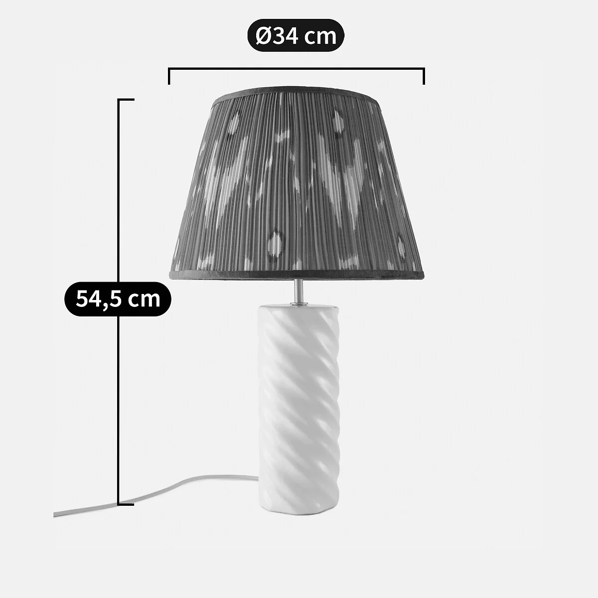 Aureva Ceramic Table Lamp – image 8