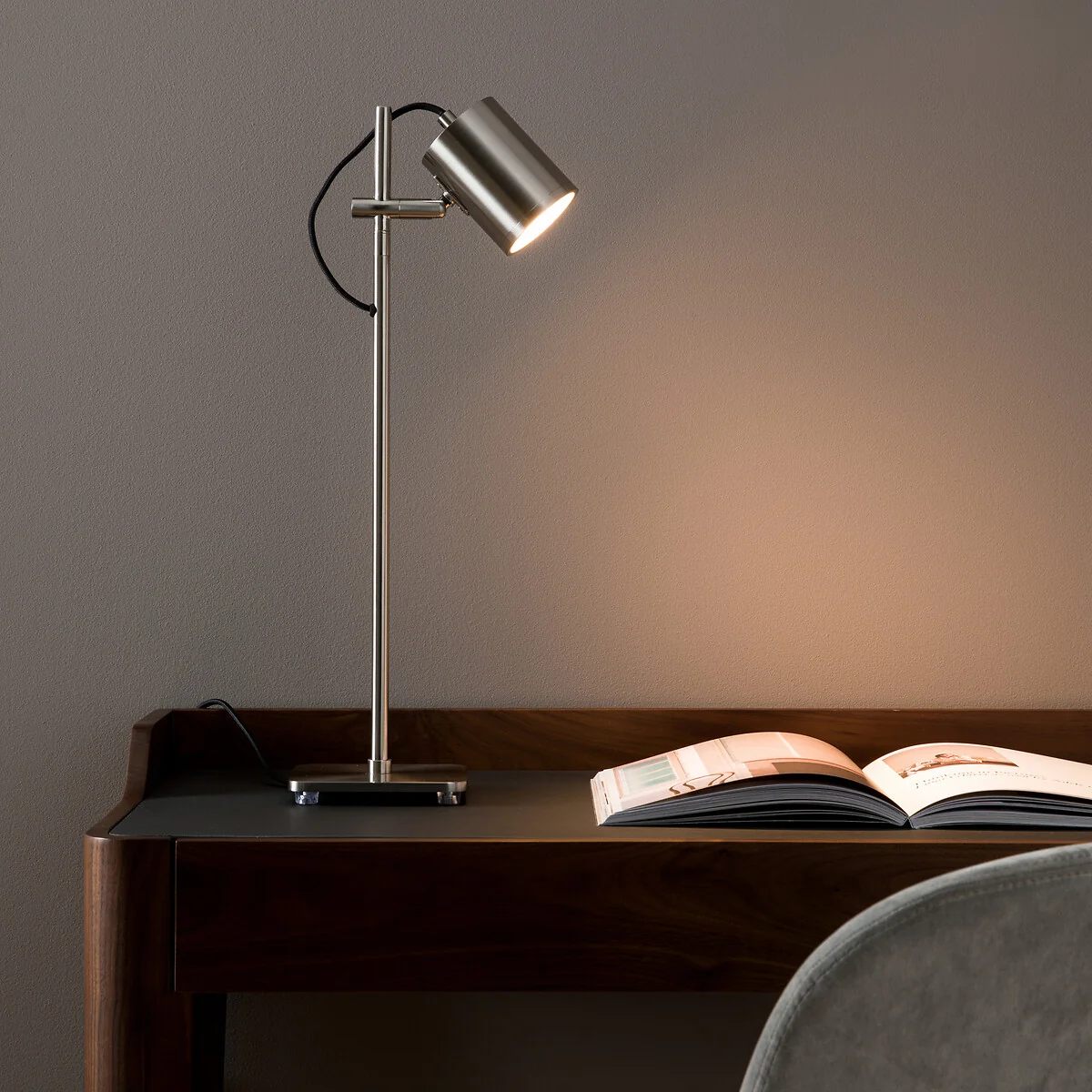 Girevole Satin Nickel Spot Lamp – image 4