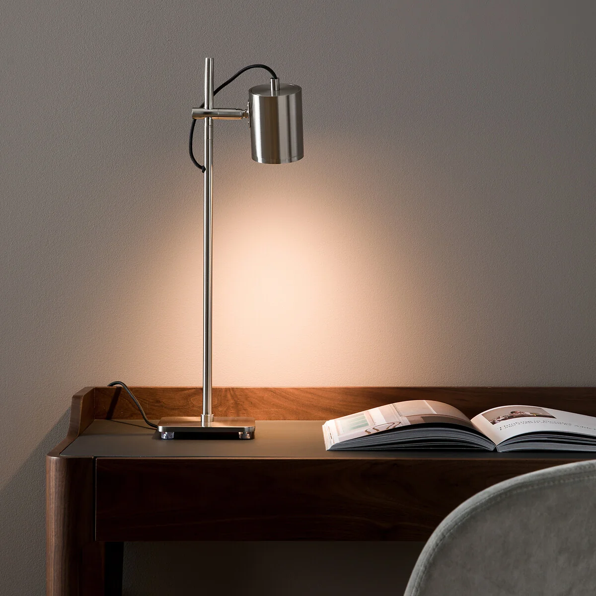 Girevole Satin Nickel Spot Lamp – image 7