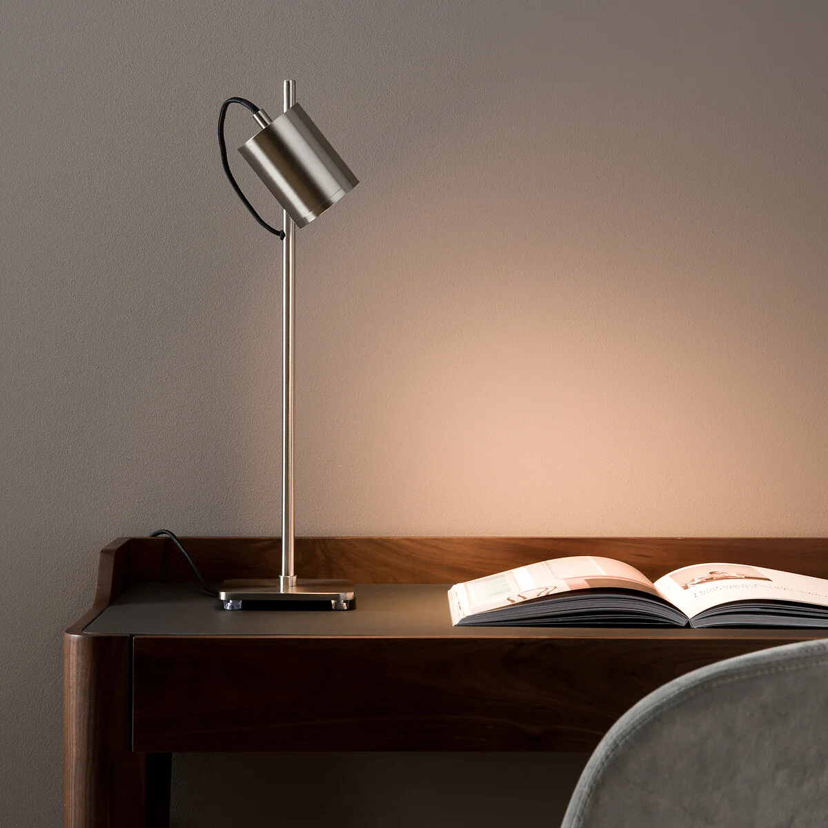Girevole Satin Nickel Spot Lamp – image 8