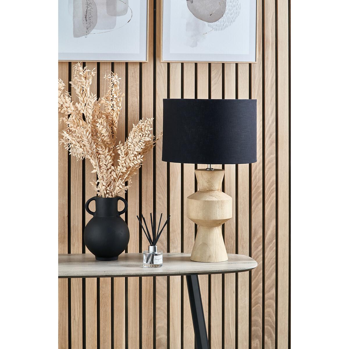 Mango Wood Contemporary Table Lamp Base – image 2