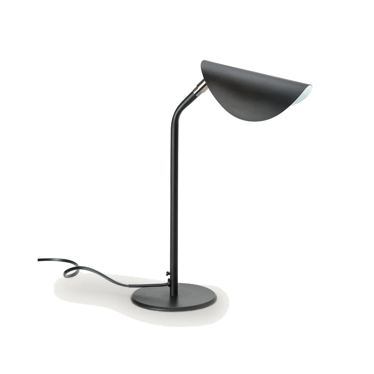 Funambule Adjustable Black Matte Metal Table Lamp – image 1